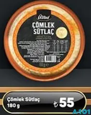 ÜSTAD ÇÖMLEK SÜTLAÇ 180 G fiyat ve kampanya bilgisi
